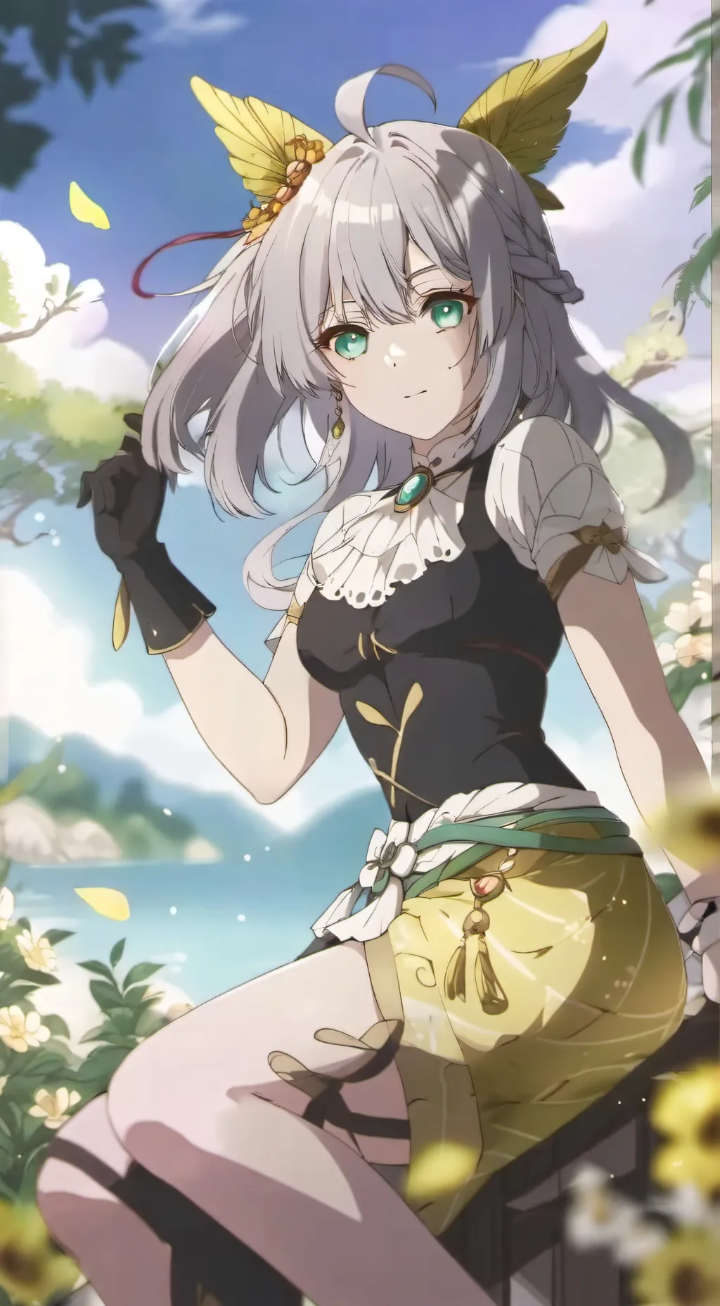 ai character: angela background