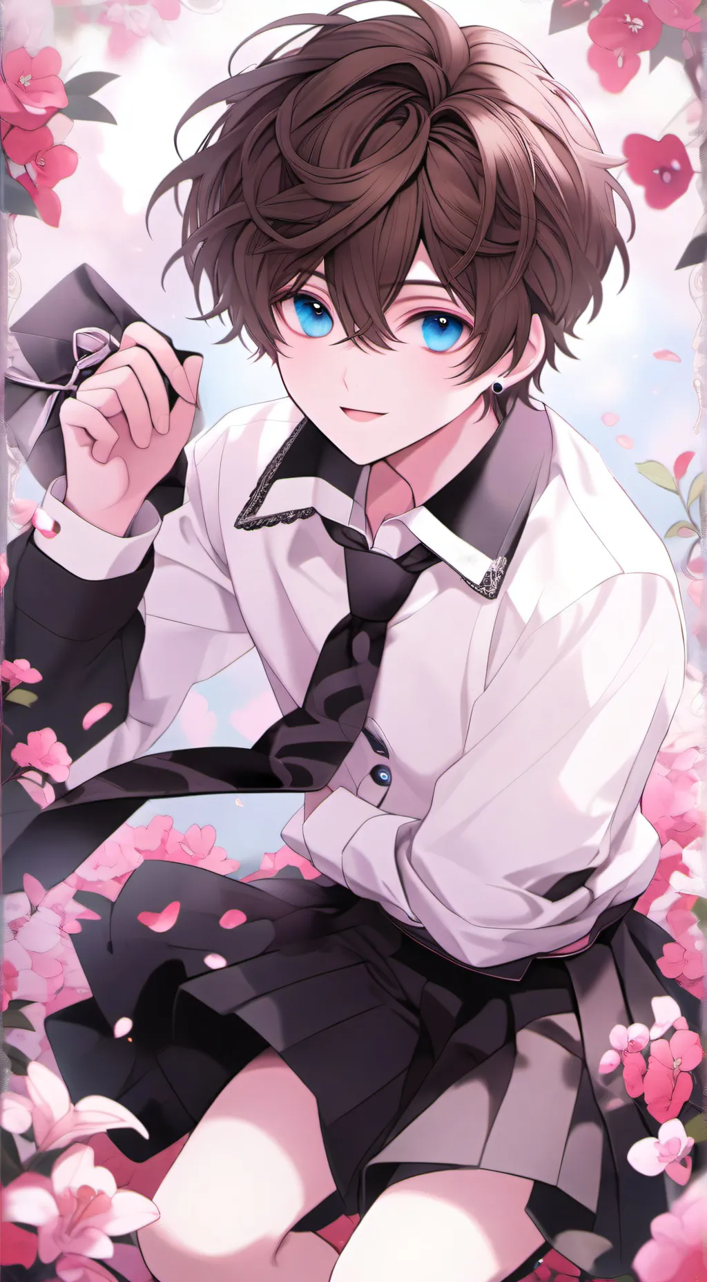 ai character: mha pride month background