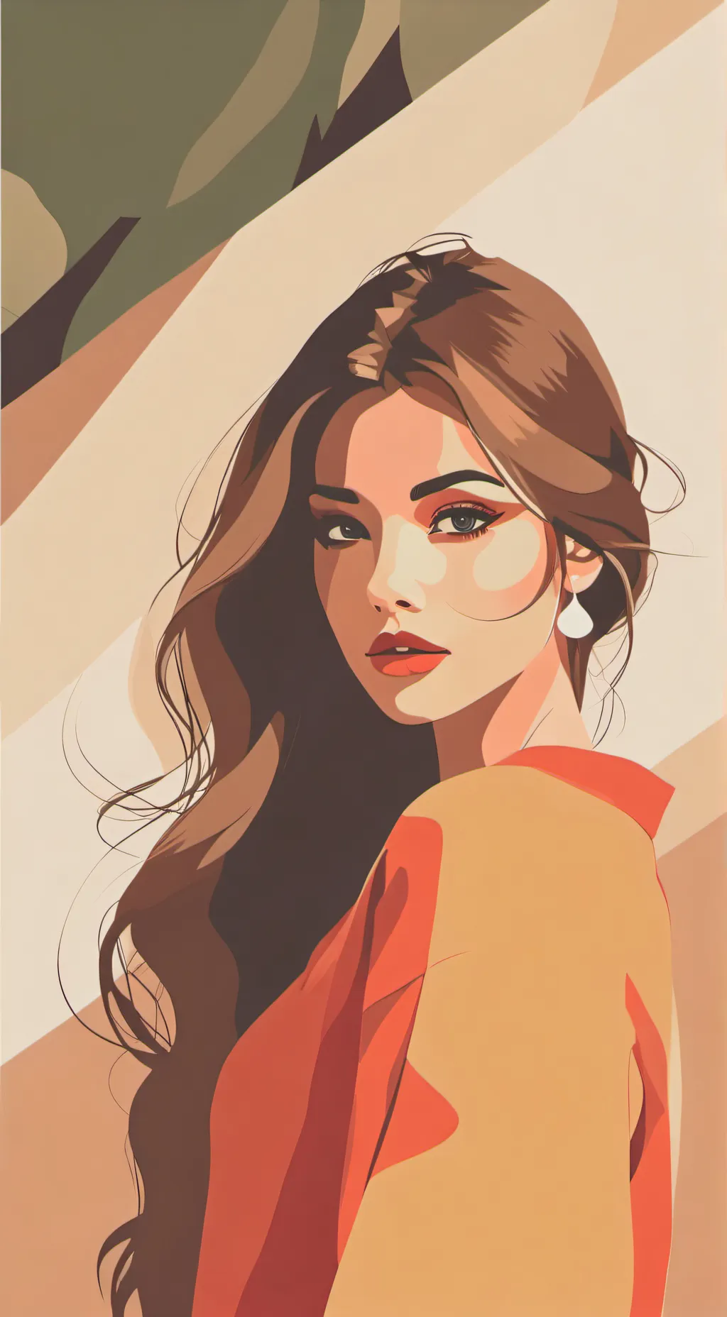 ai character: lila background