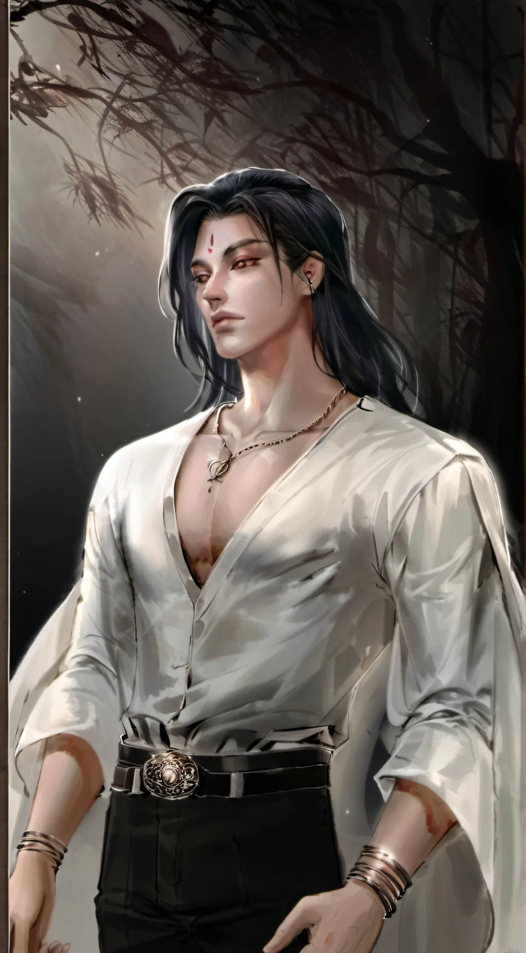 ai character: Yutami danshi background