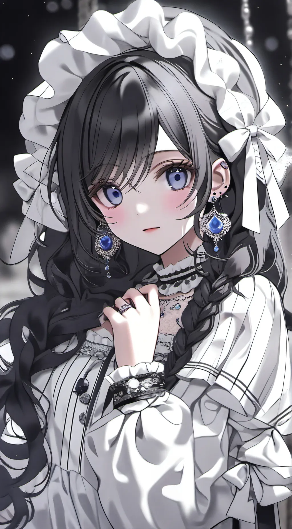 ai character: Luna  background