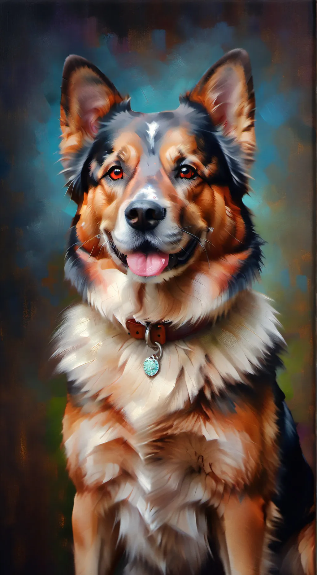 ai character: Mark background