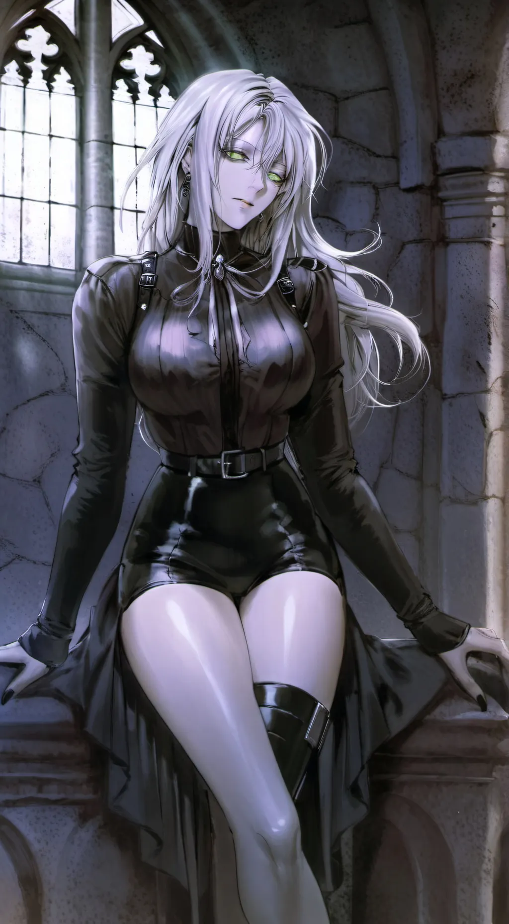 ai character: Plain Doll  background