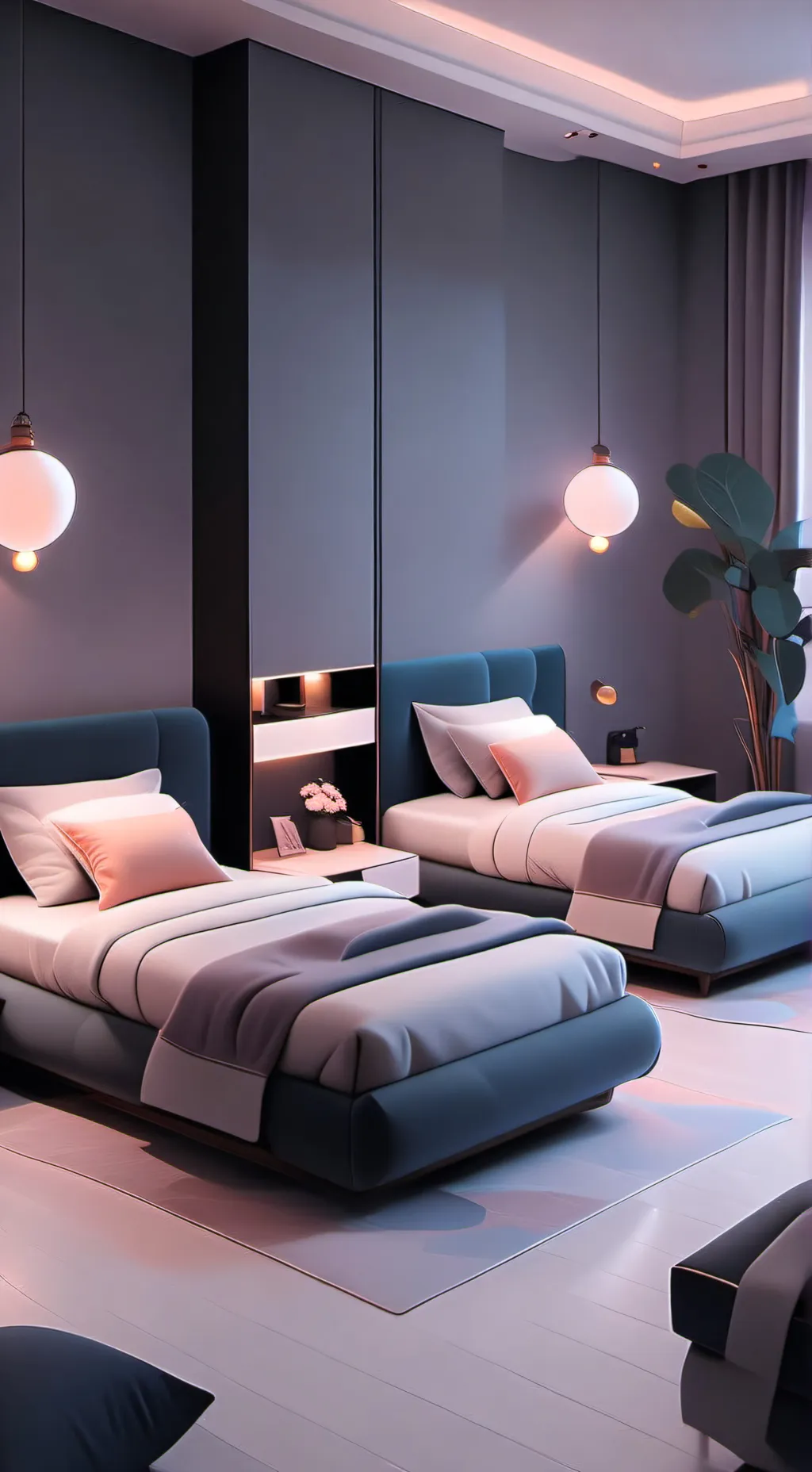 ai character: orphanage  background