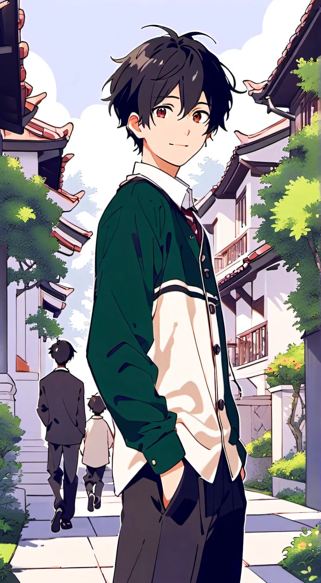 ai character: Kenji background