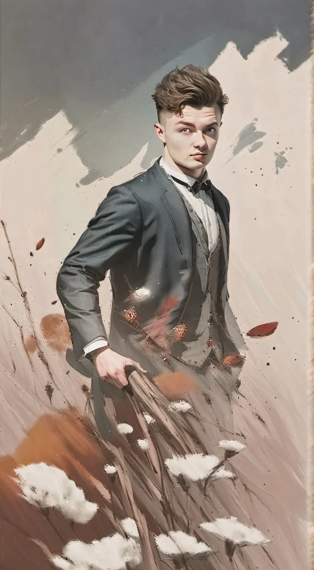 ai character: CG5 LIVE, background