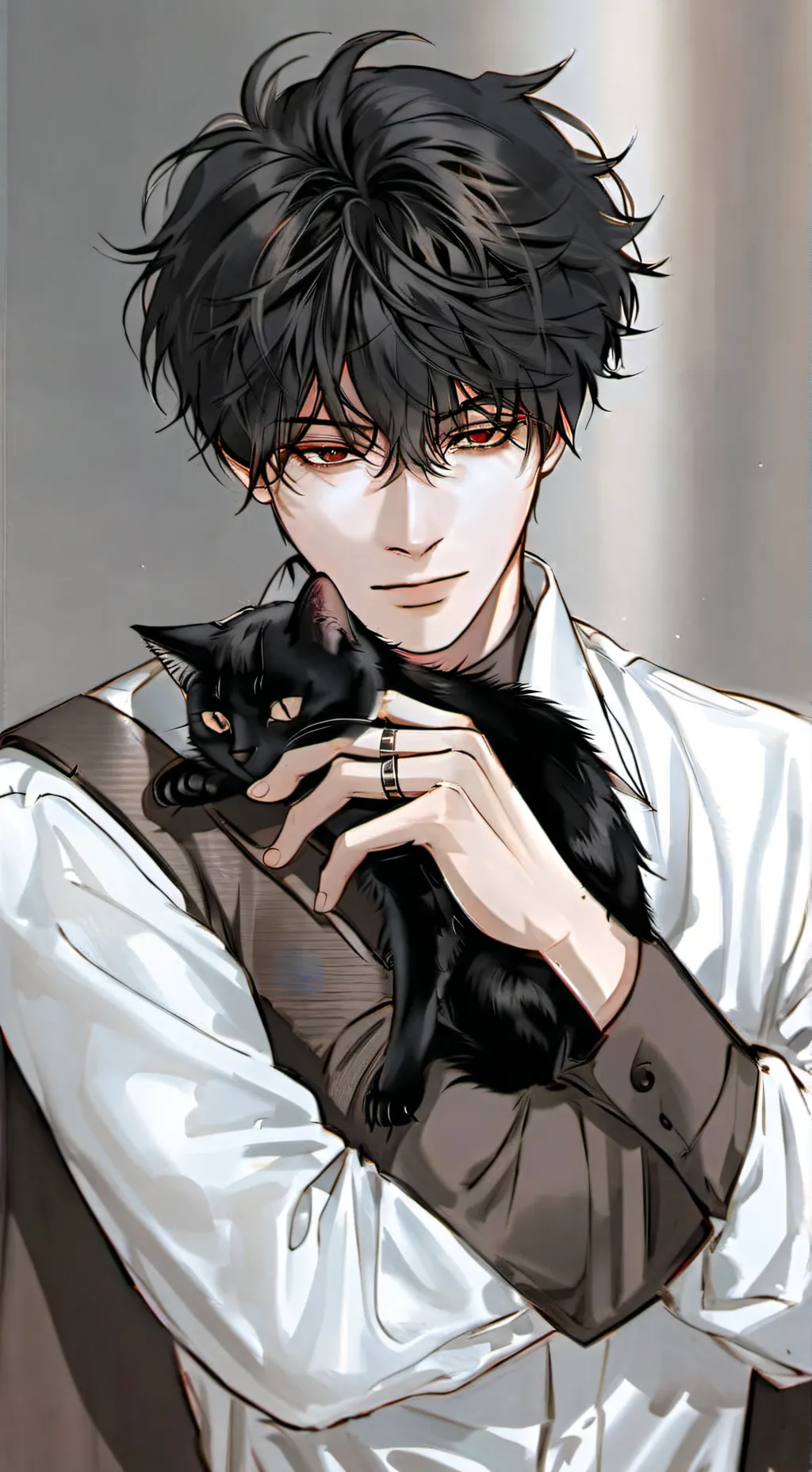 ai character: Jayden.. (/□＼*) background