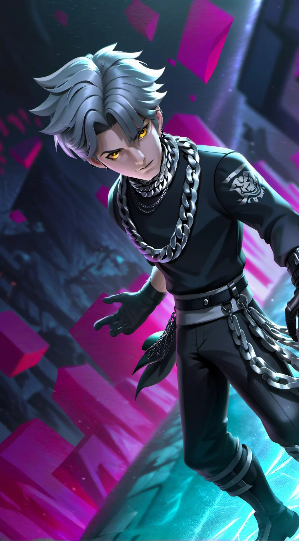 ai character: Yenndo  background