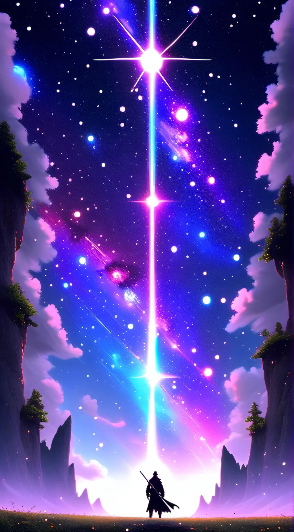 ai character: The End.  background