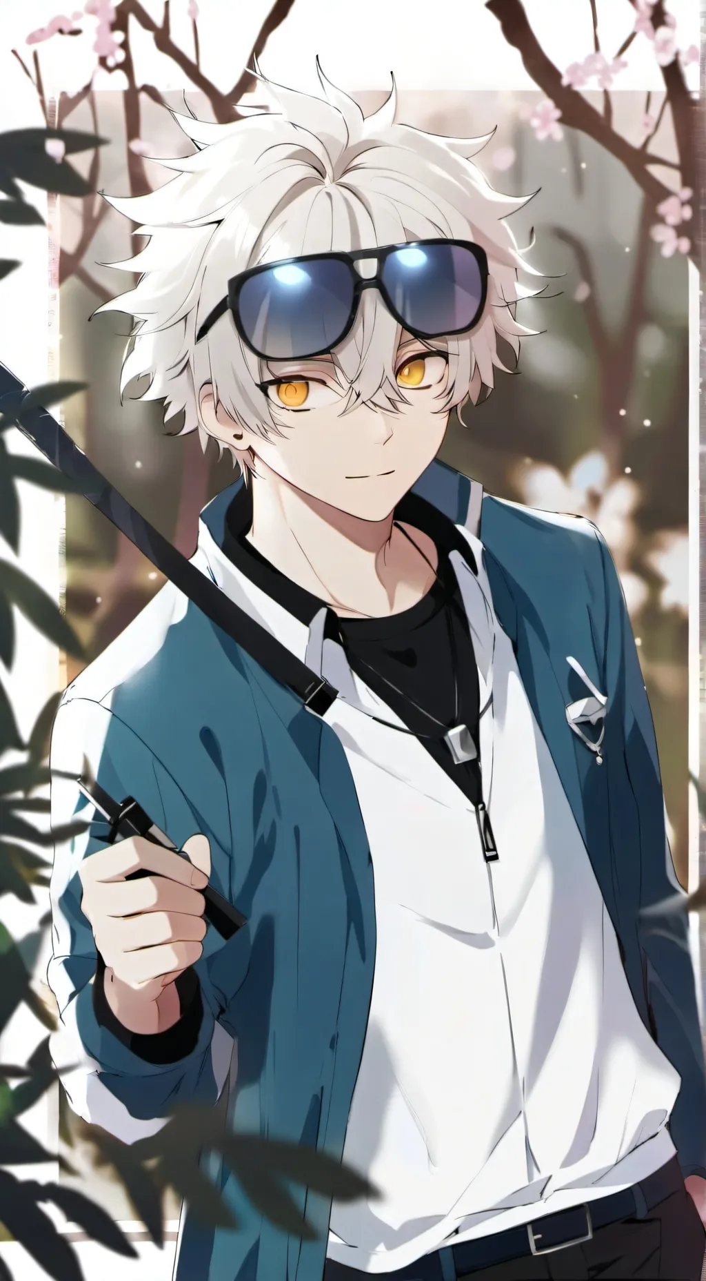 ai character: baku background