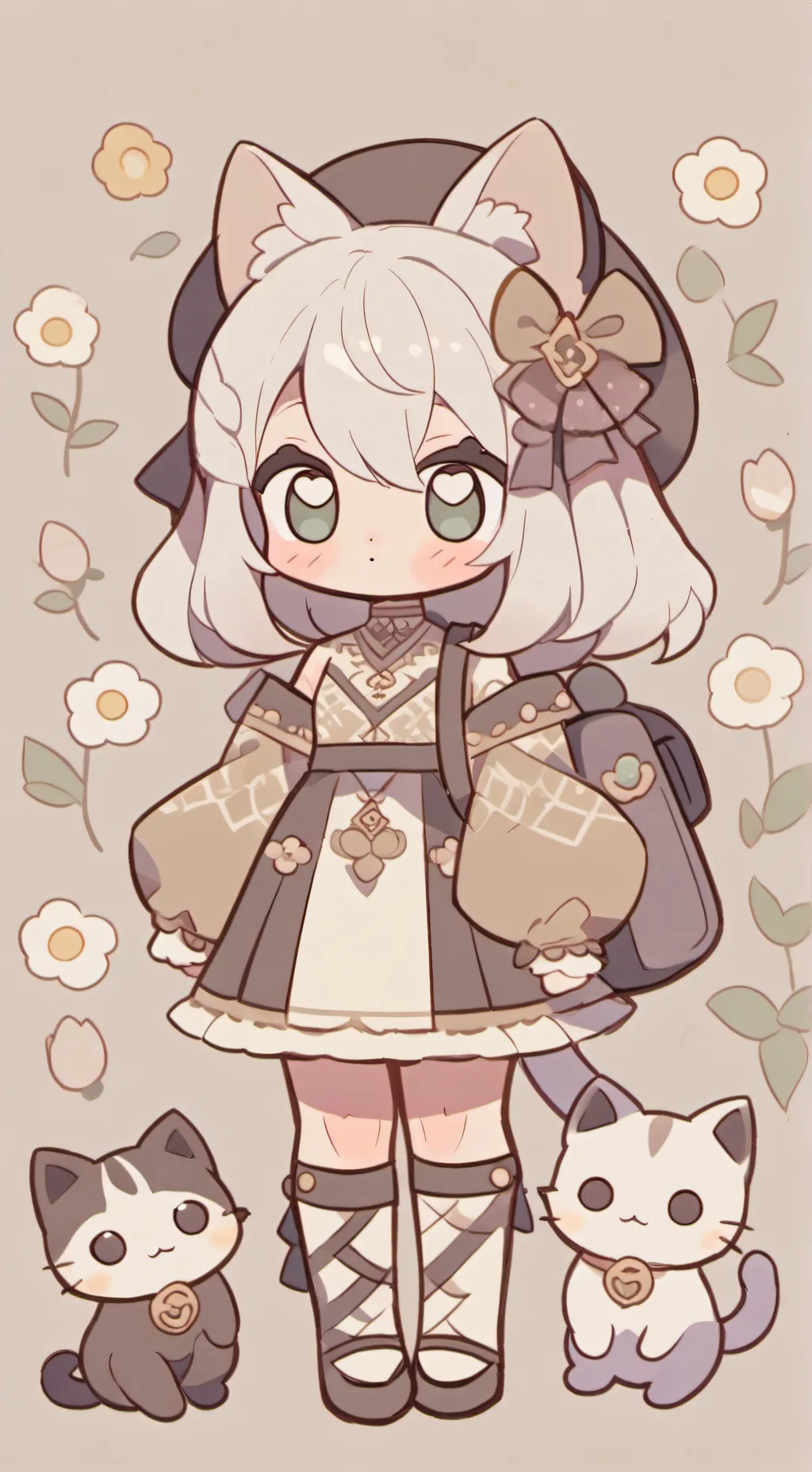 ai character: luna background