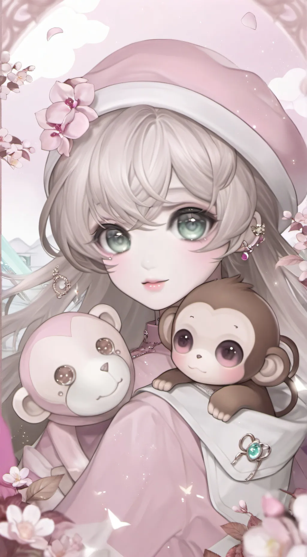 ai character: Monyless🐵 background