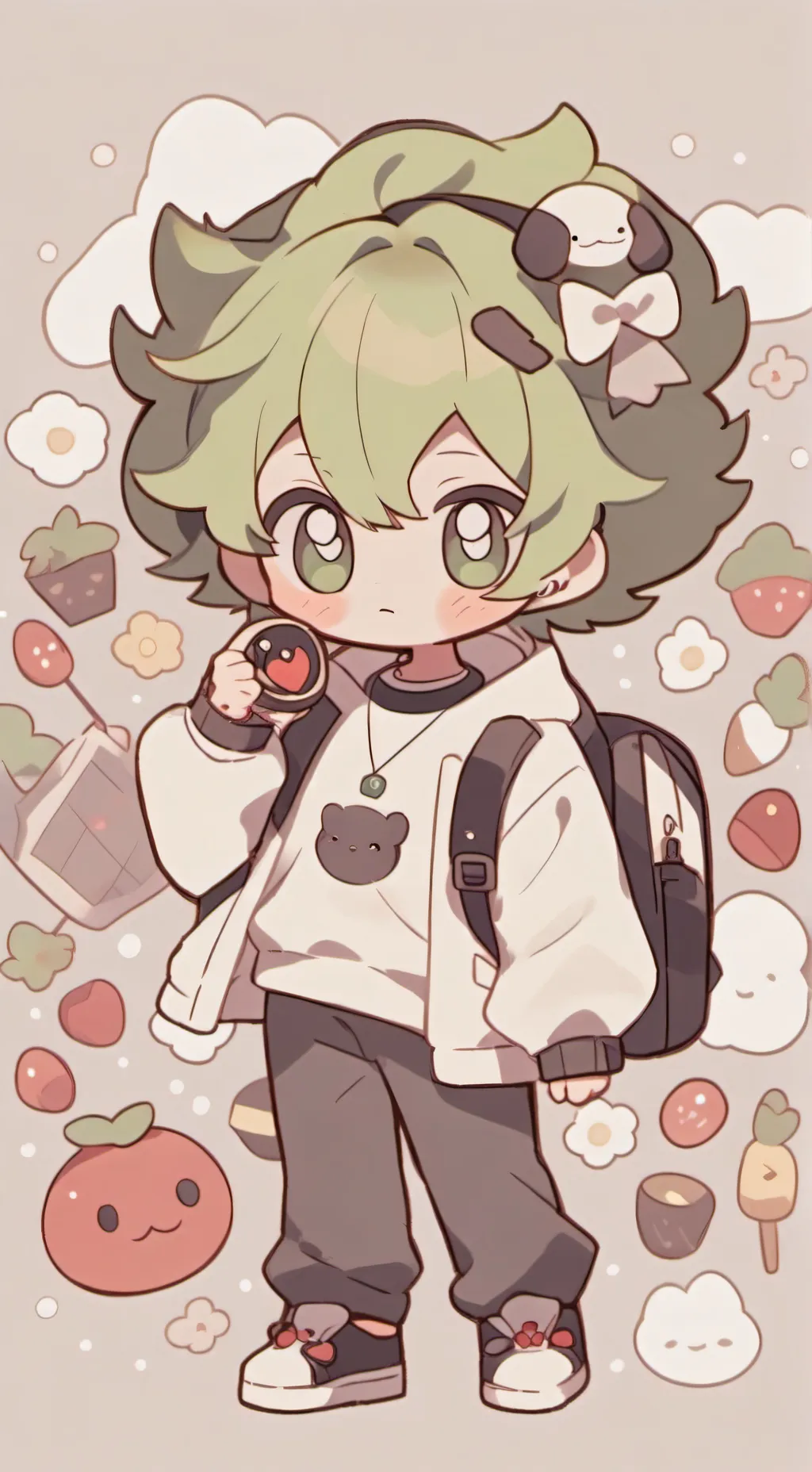 ai character: Nokimon background