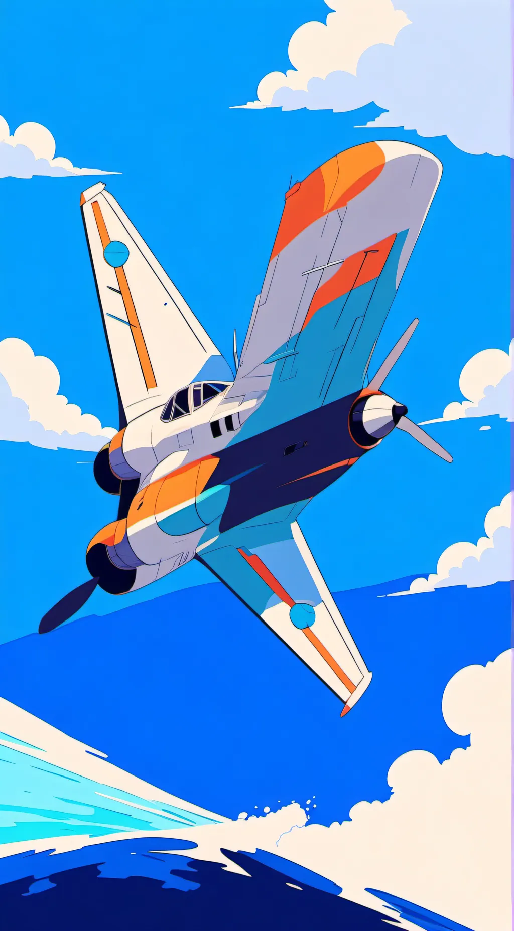 ai character: Miss circle background