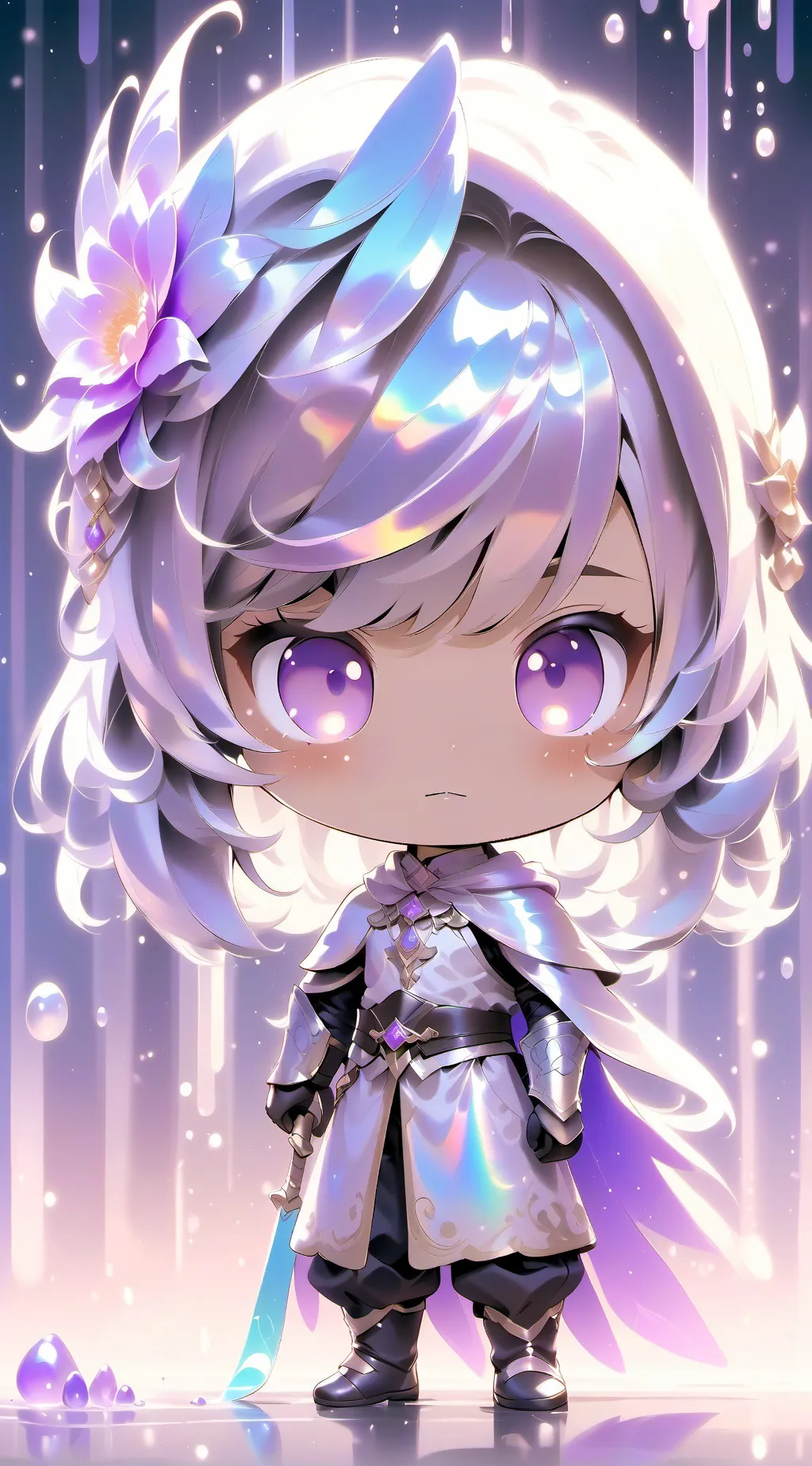 ai character: daki background