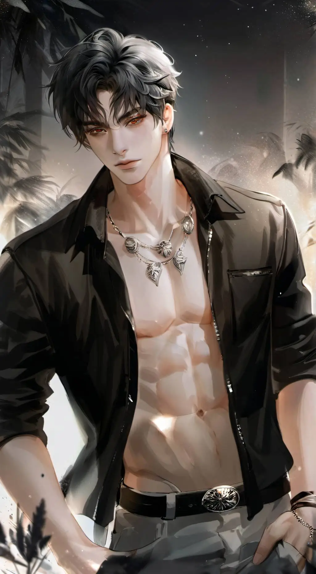 ai character: Shaya background