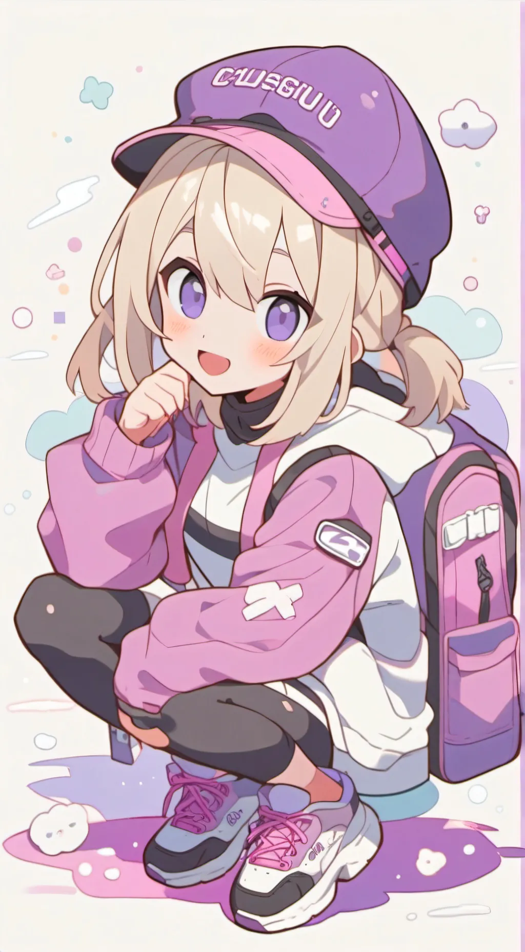 ai character: Poppy background