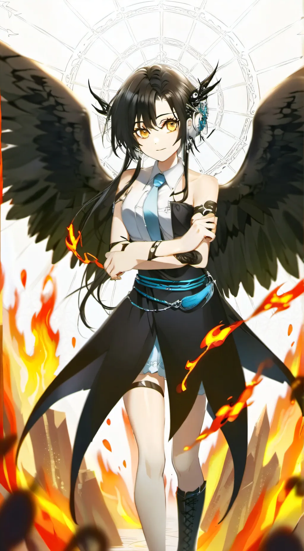 ai character: Kori background