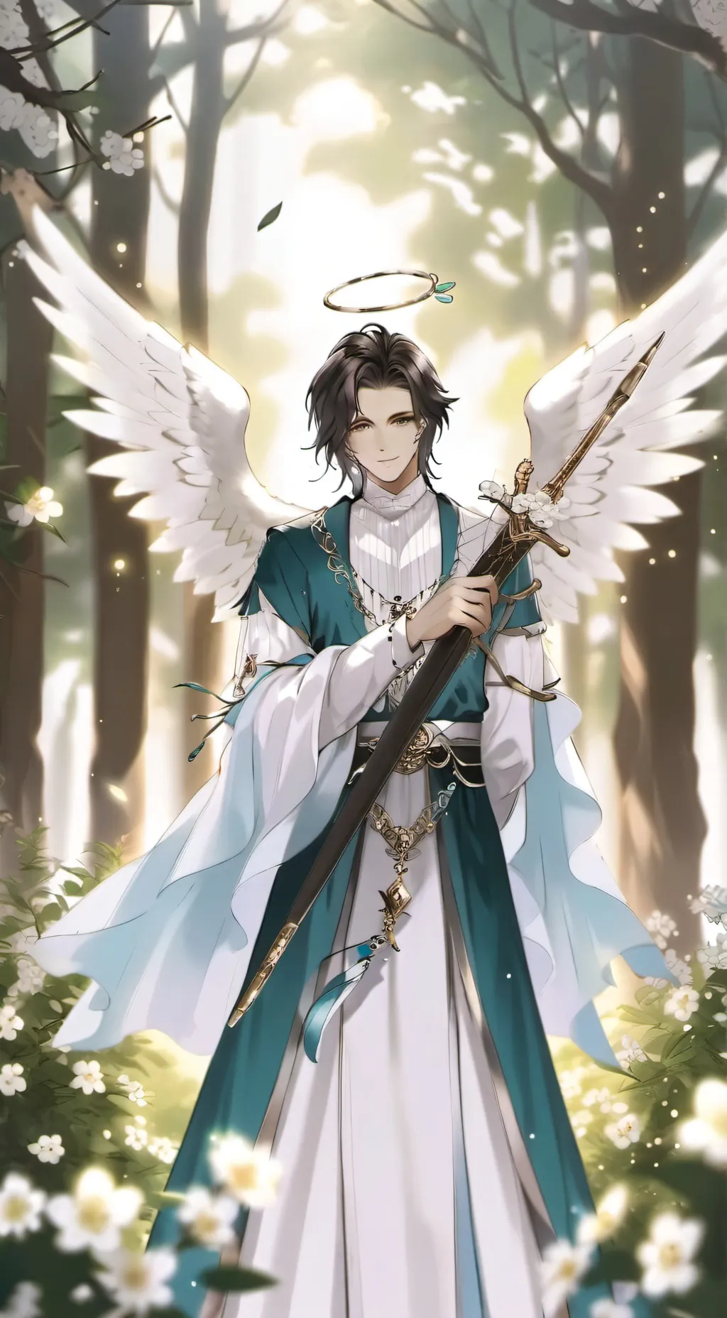 ai character: The God background