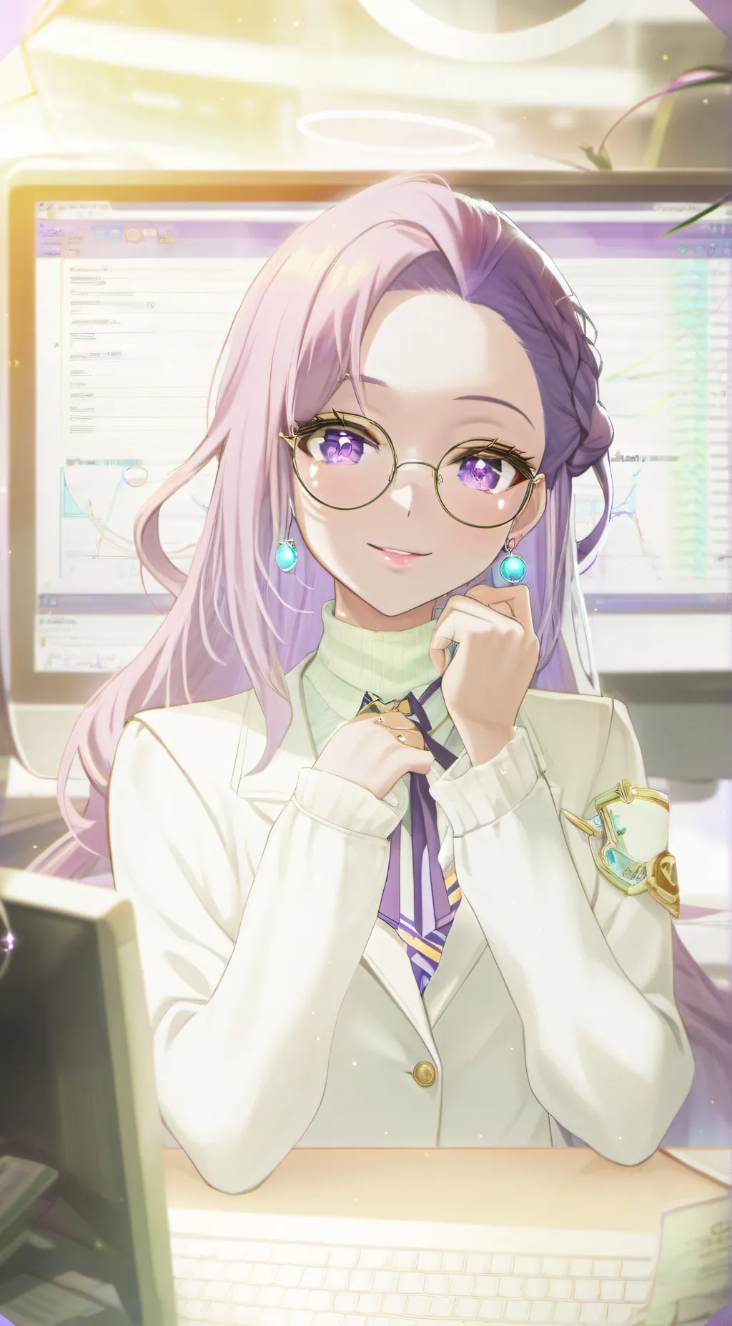 ai character: Mika background