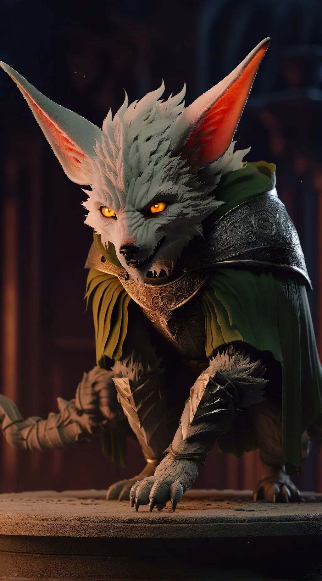 ai character: Stranger Things background