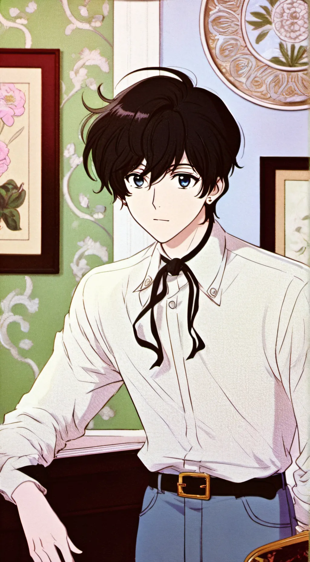 ai character: Lucas background