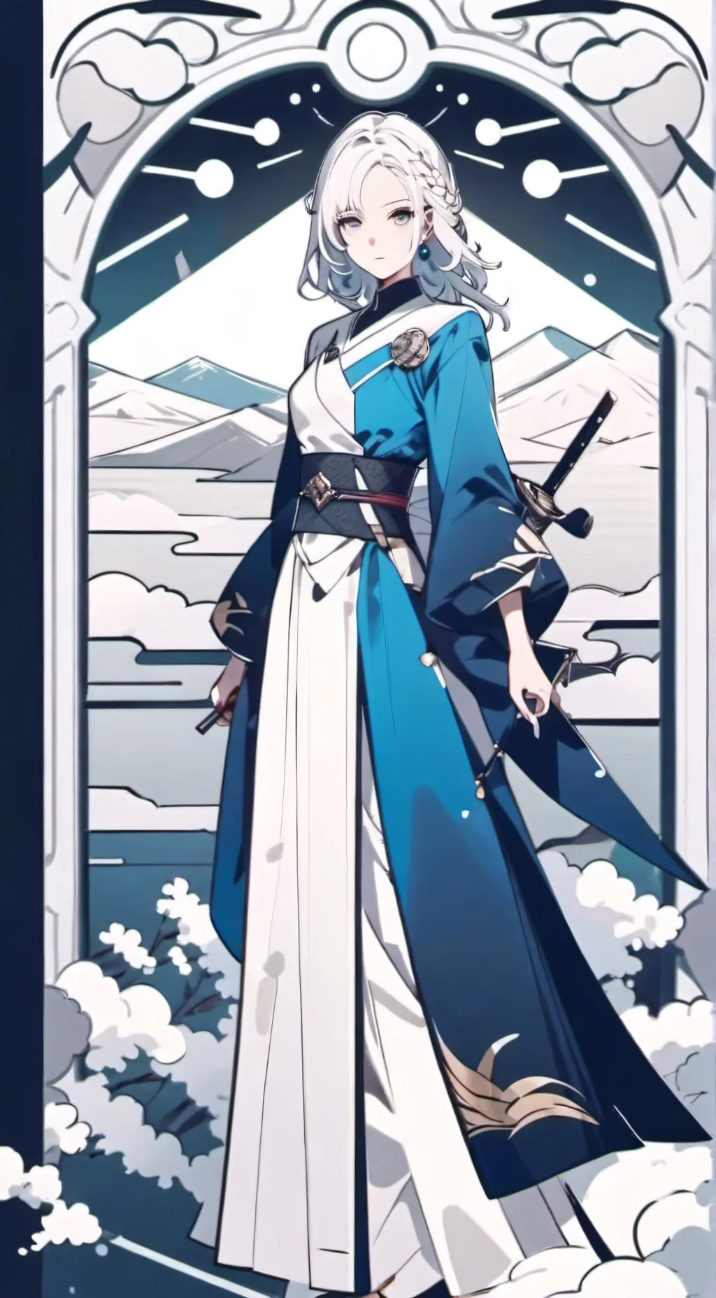 ai character: robby x Riley  background