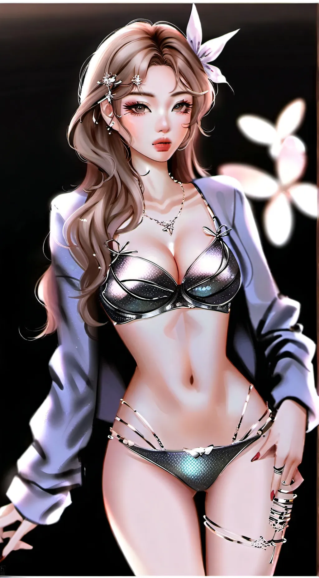 ai character: Livvv background