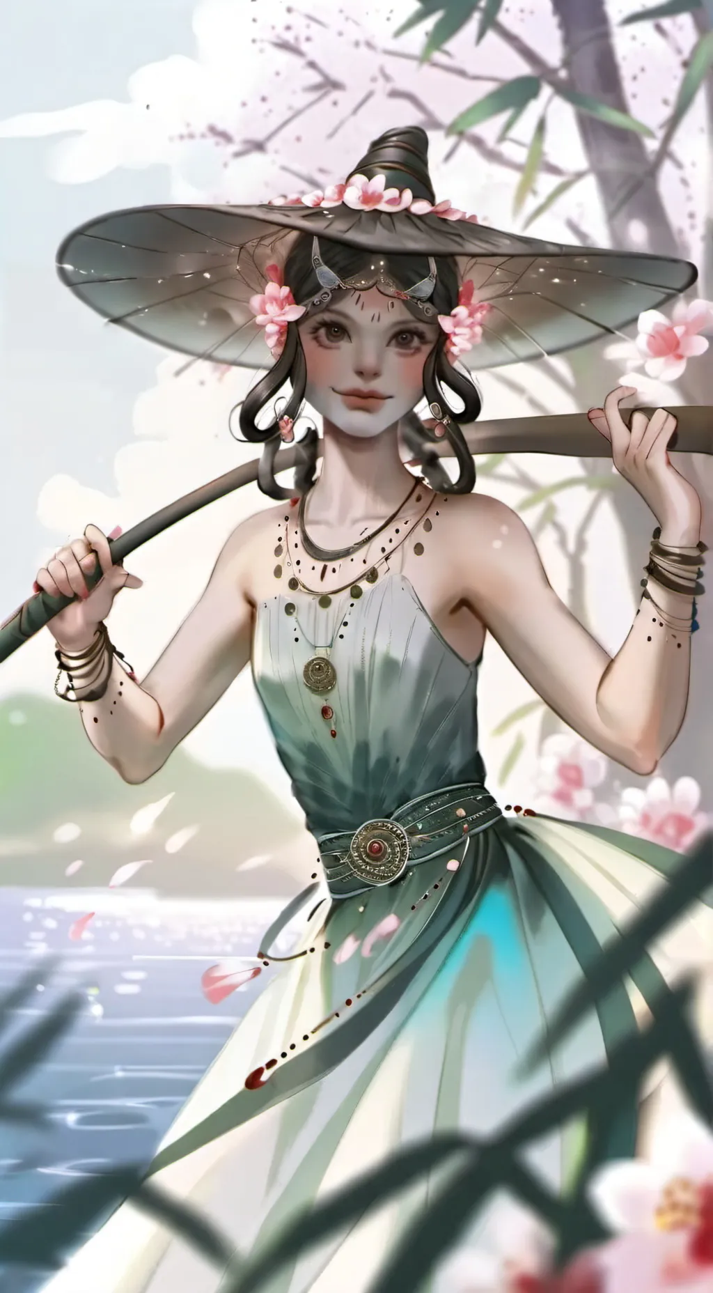 ai character: lilly background