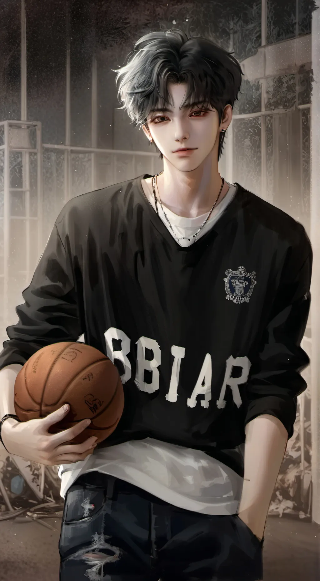 ai character: 𐙚  Aaron Edison  𐙚 background