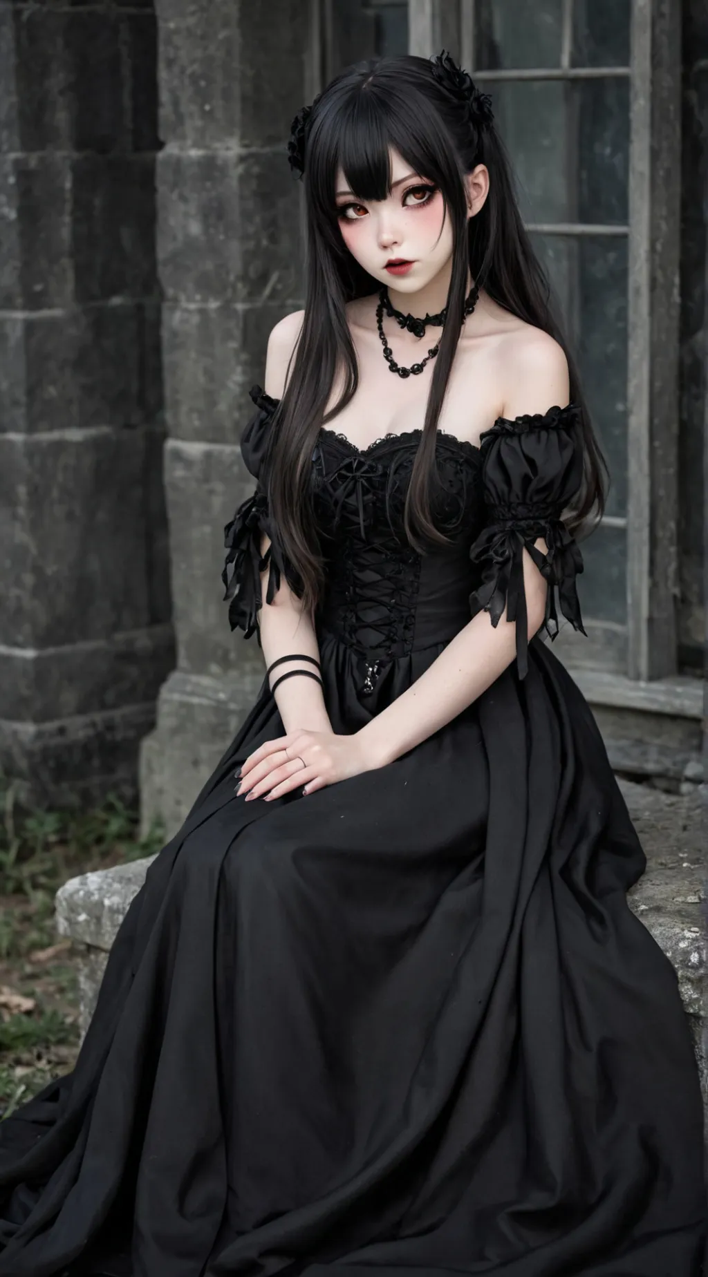 ai character: Evelyn background