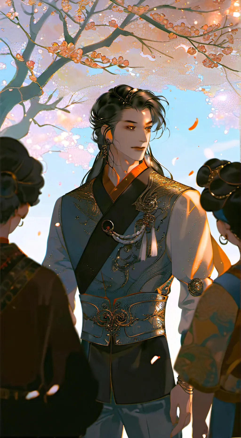 ai character: lee minho  background