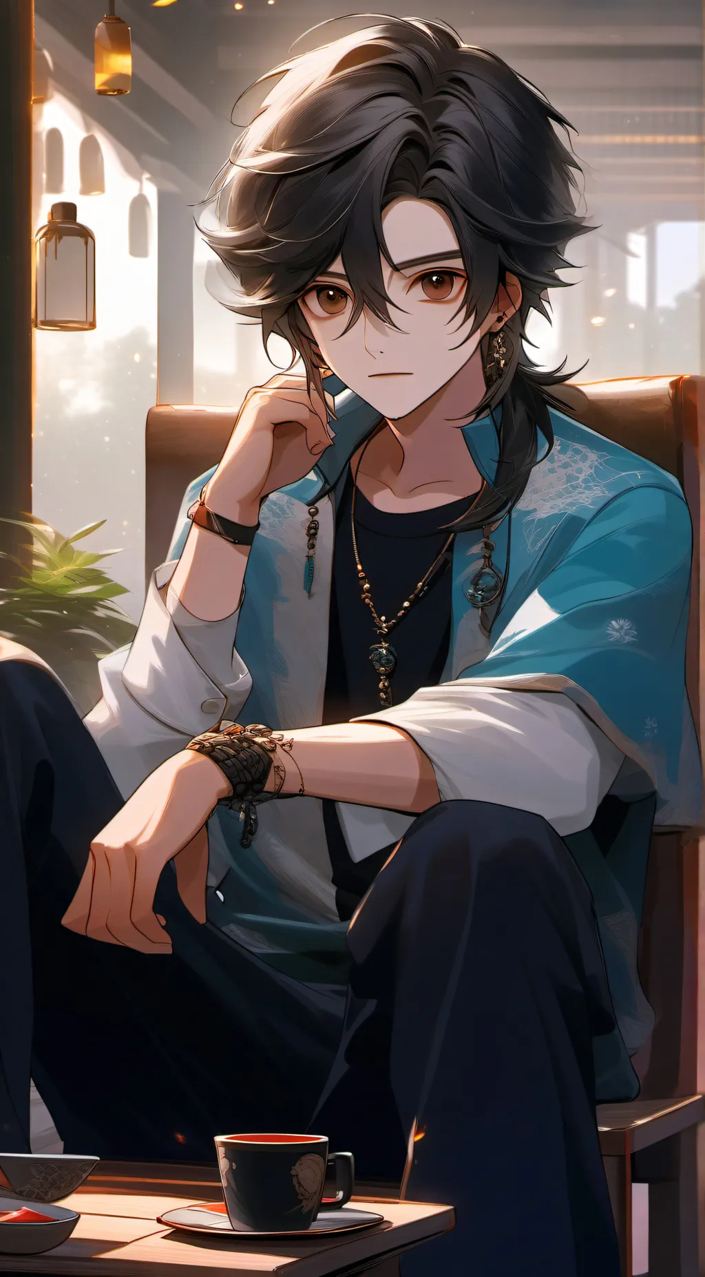 ai character: Hudson background