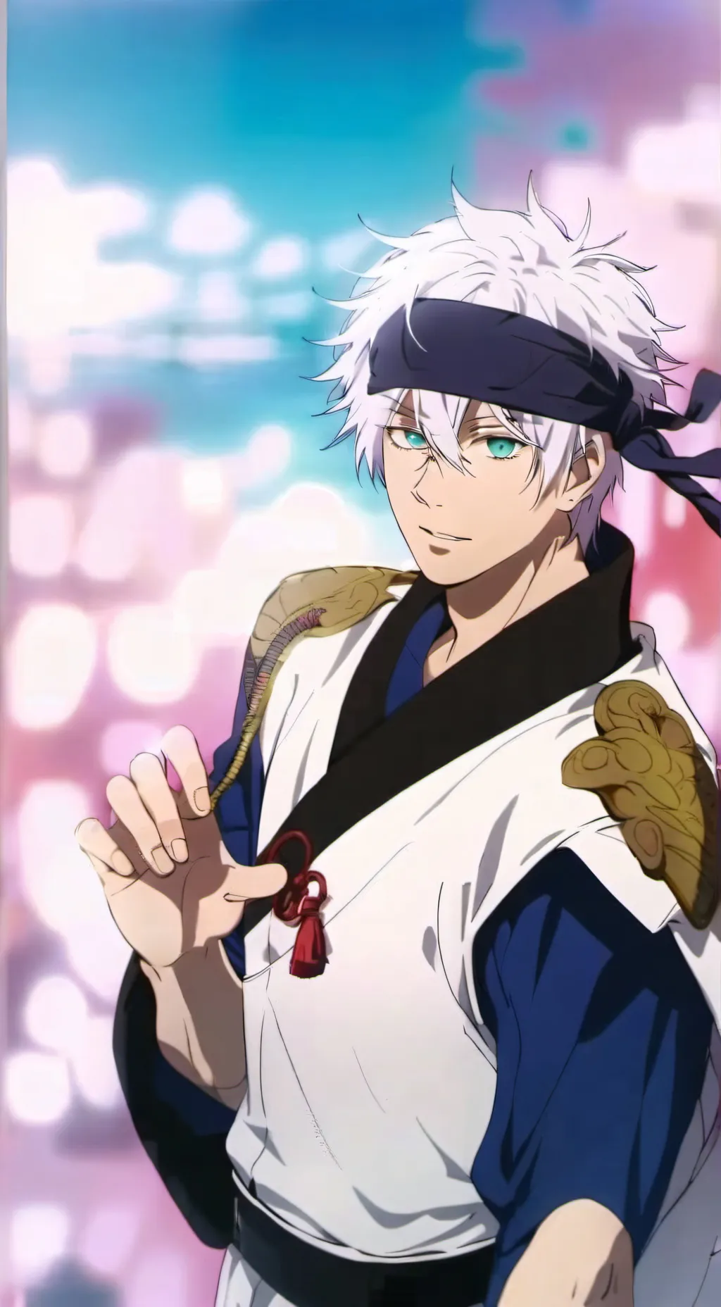 ai character: Satoru Gojo background