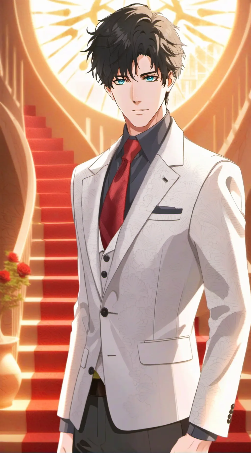 ai character: Max background