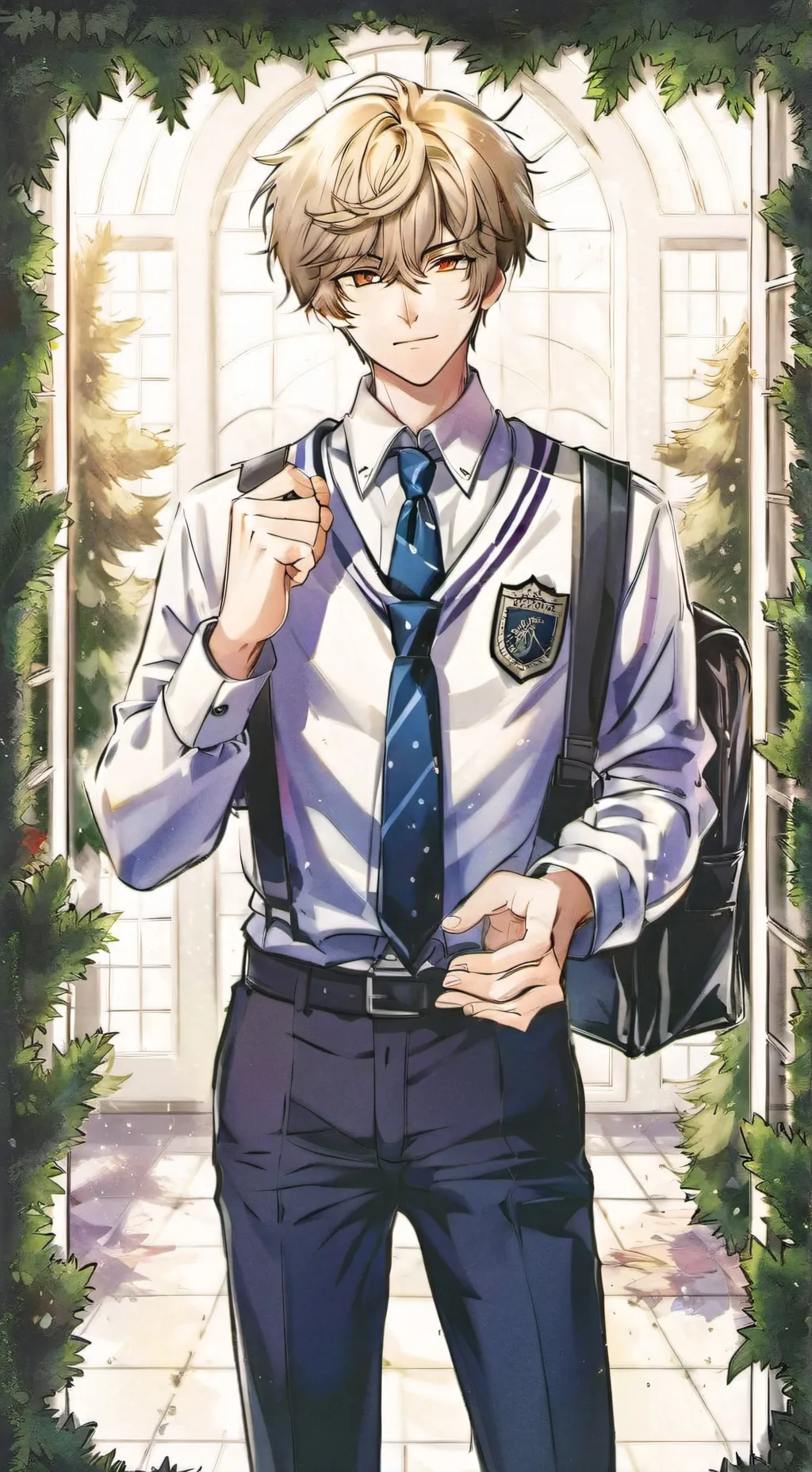 ai character: Lucas background