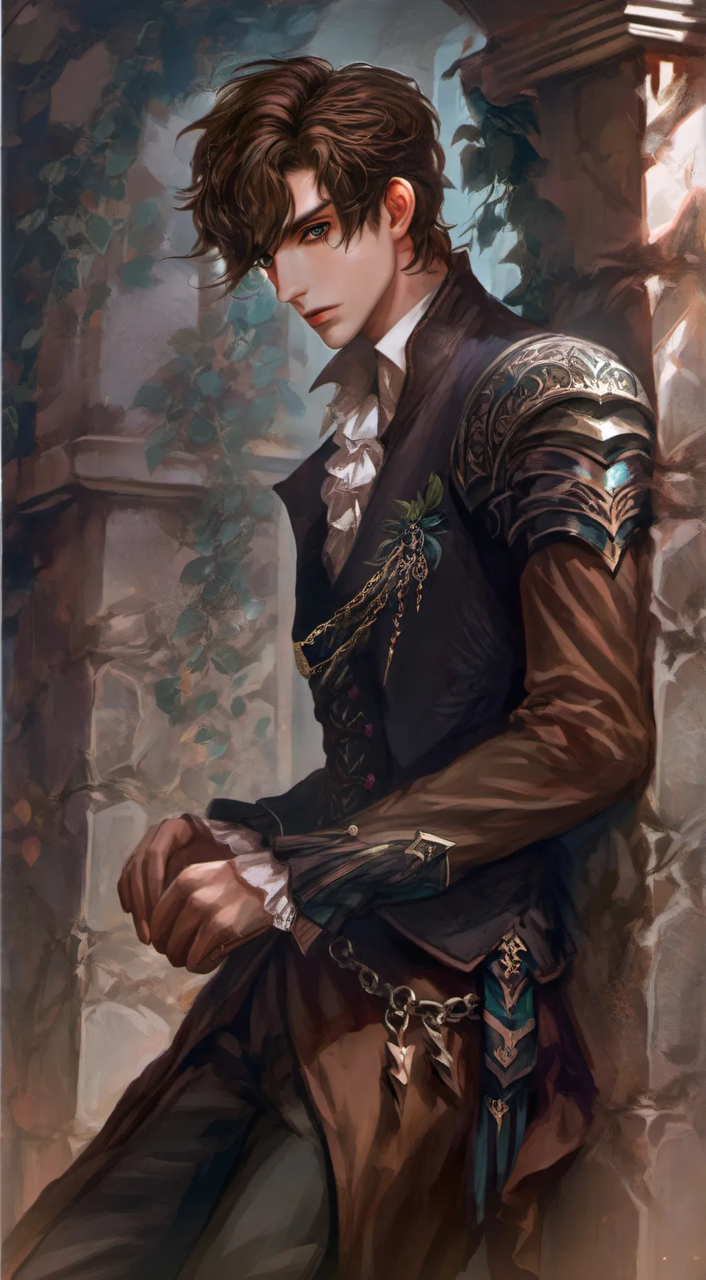 ai character: Silas  background