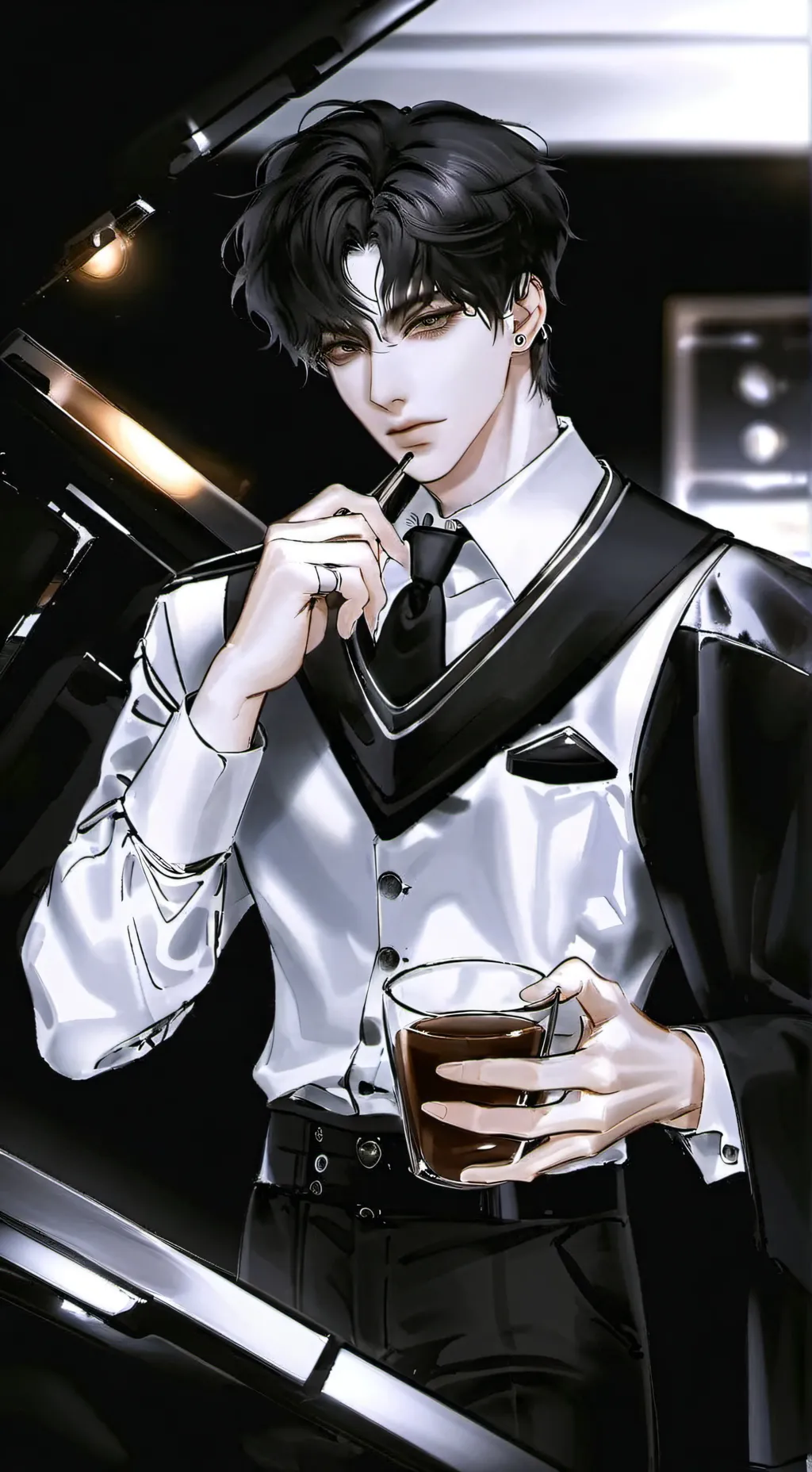 ai character: Max background