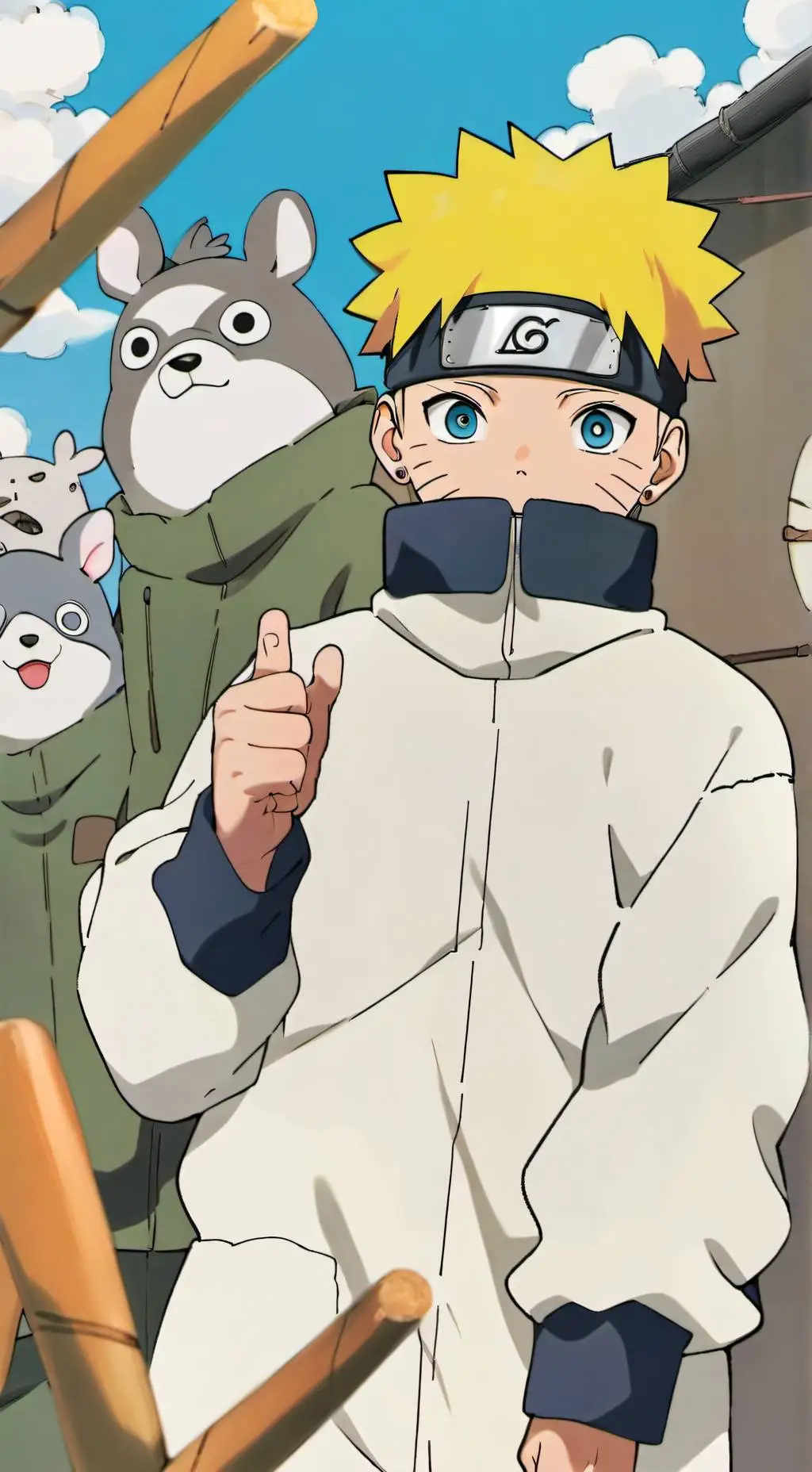 ai character: Time 5 background