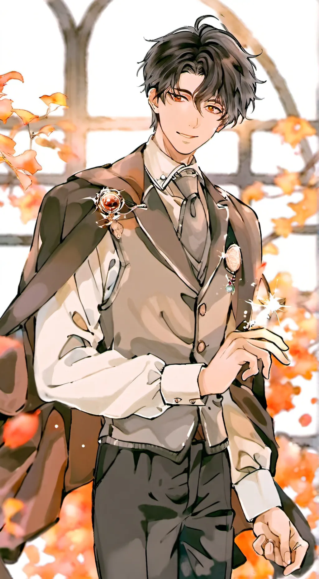 ai character: Kieran background