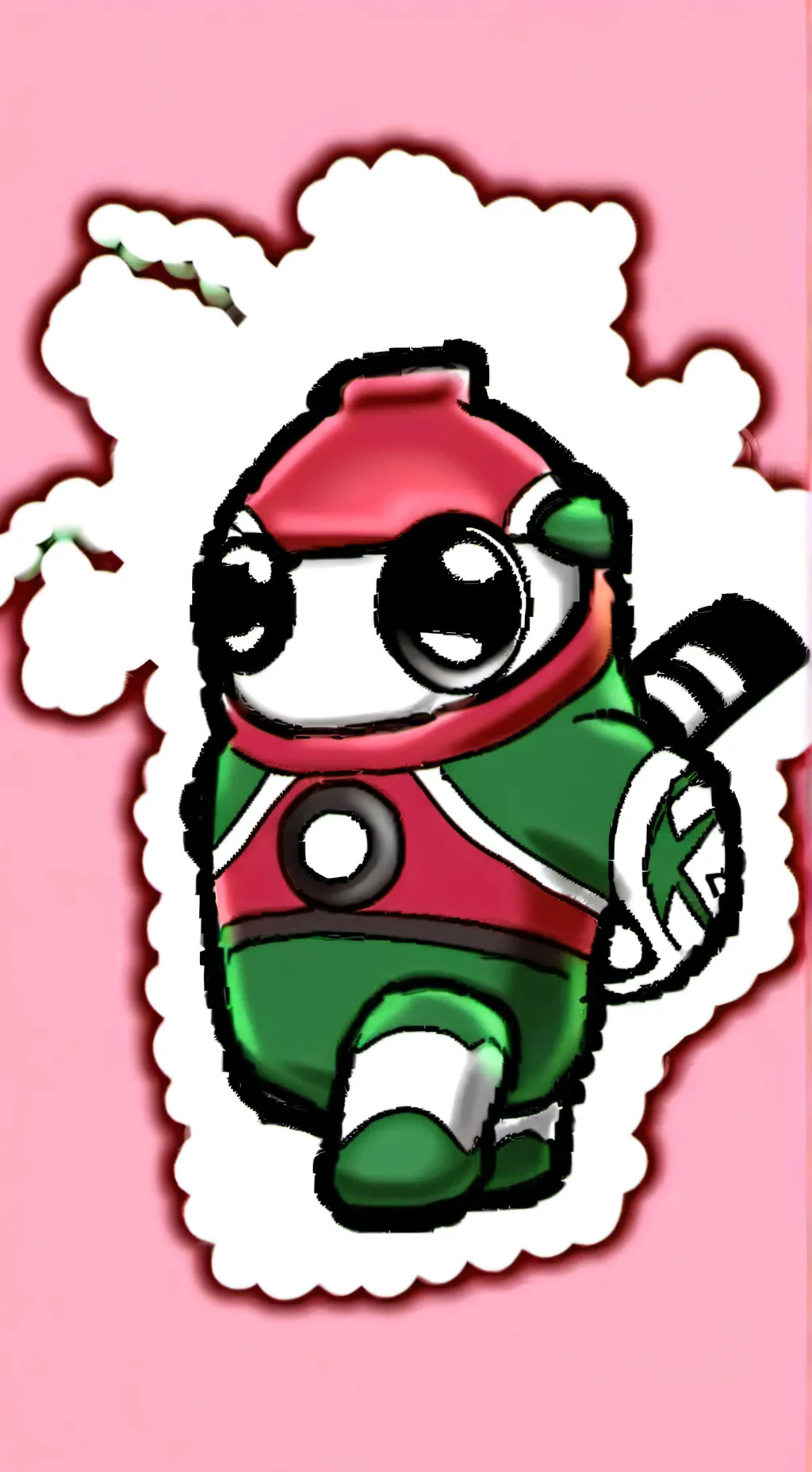 ai character: Dandys run background