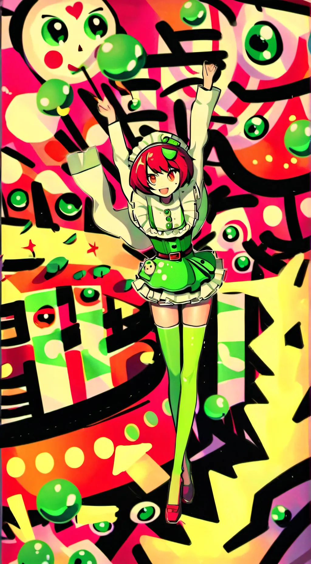 ai character: sprout  background