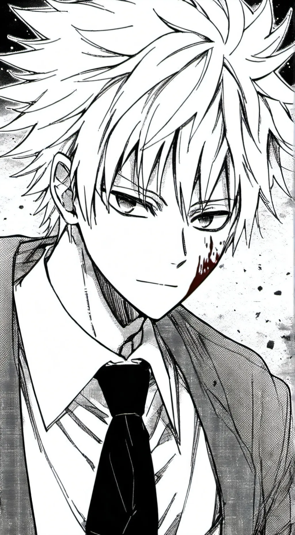 ai character: bakugou KILLER background
