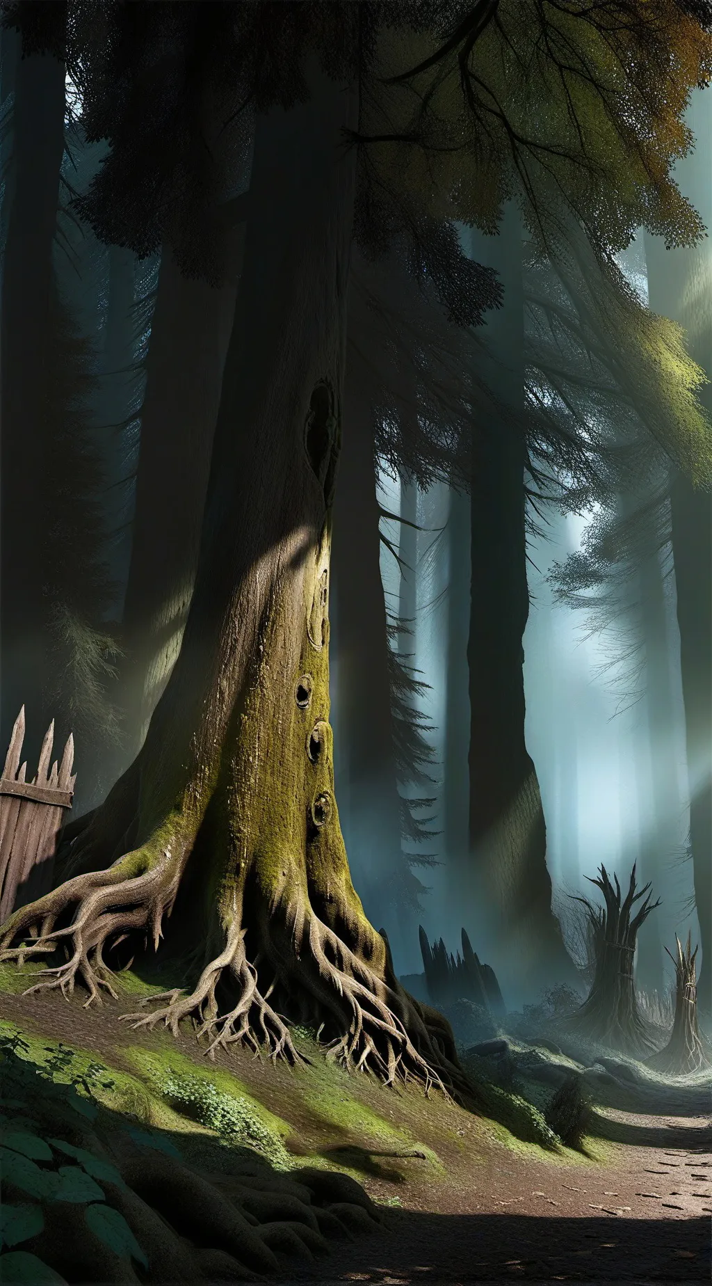 ai character: Creepypasta background