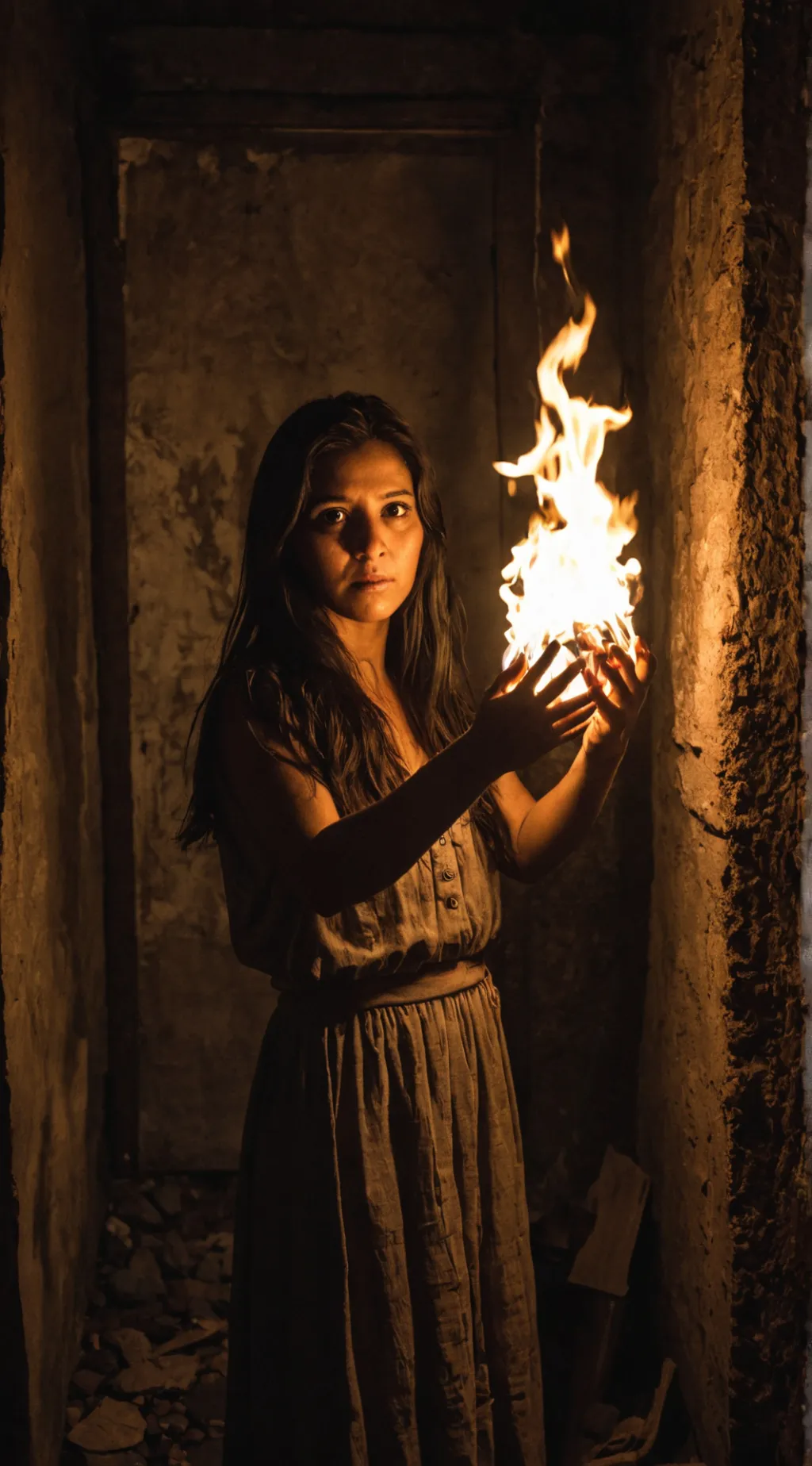 ai character: 👿muñeca maldita👿 background