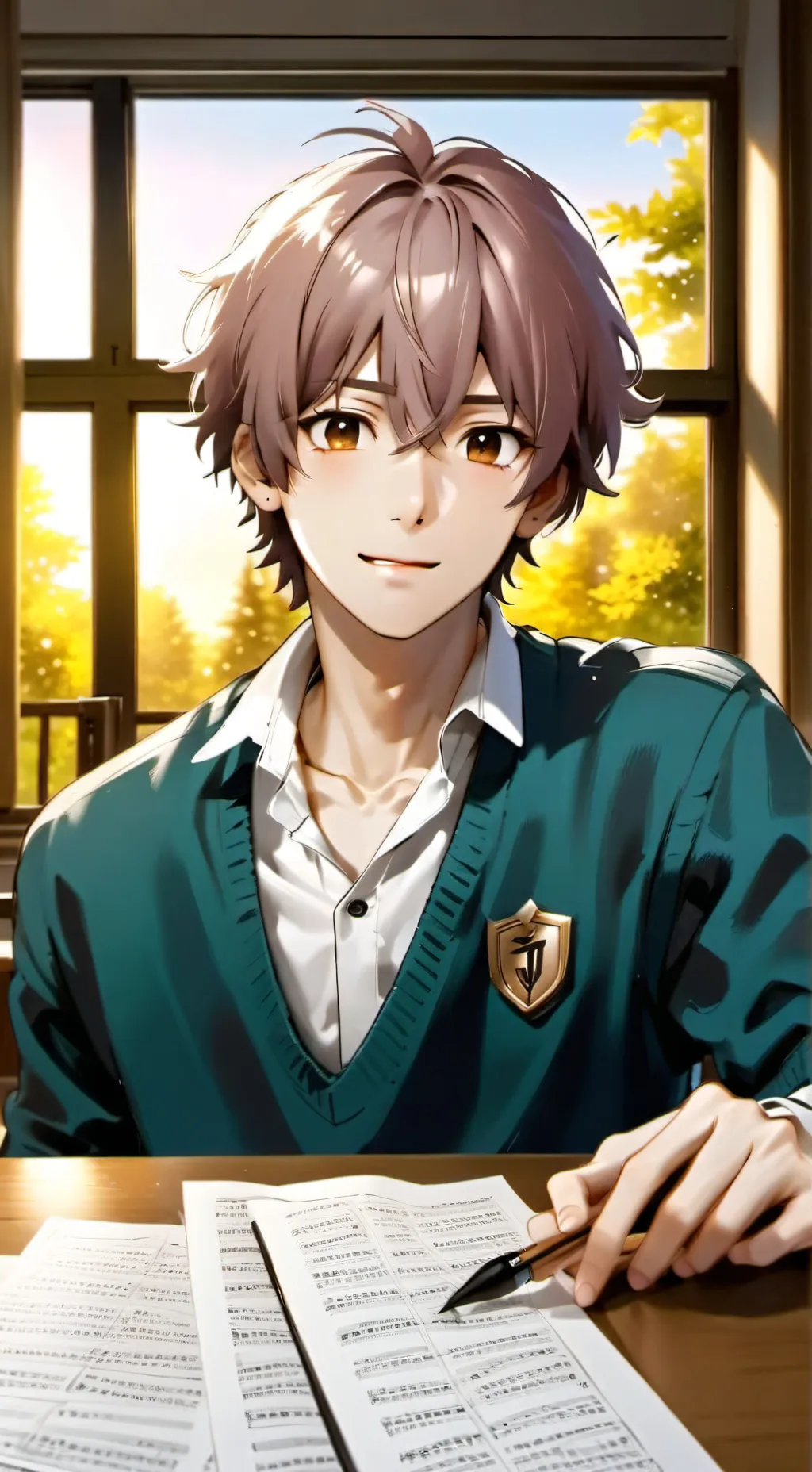 ai character: Kaito background