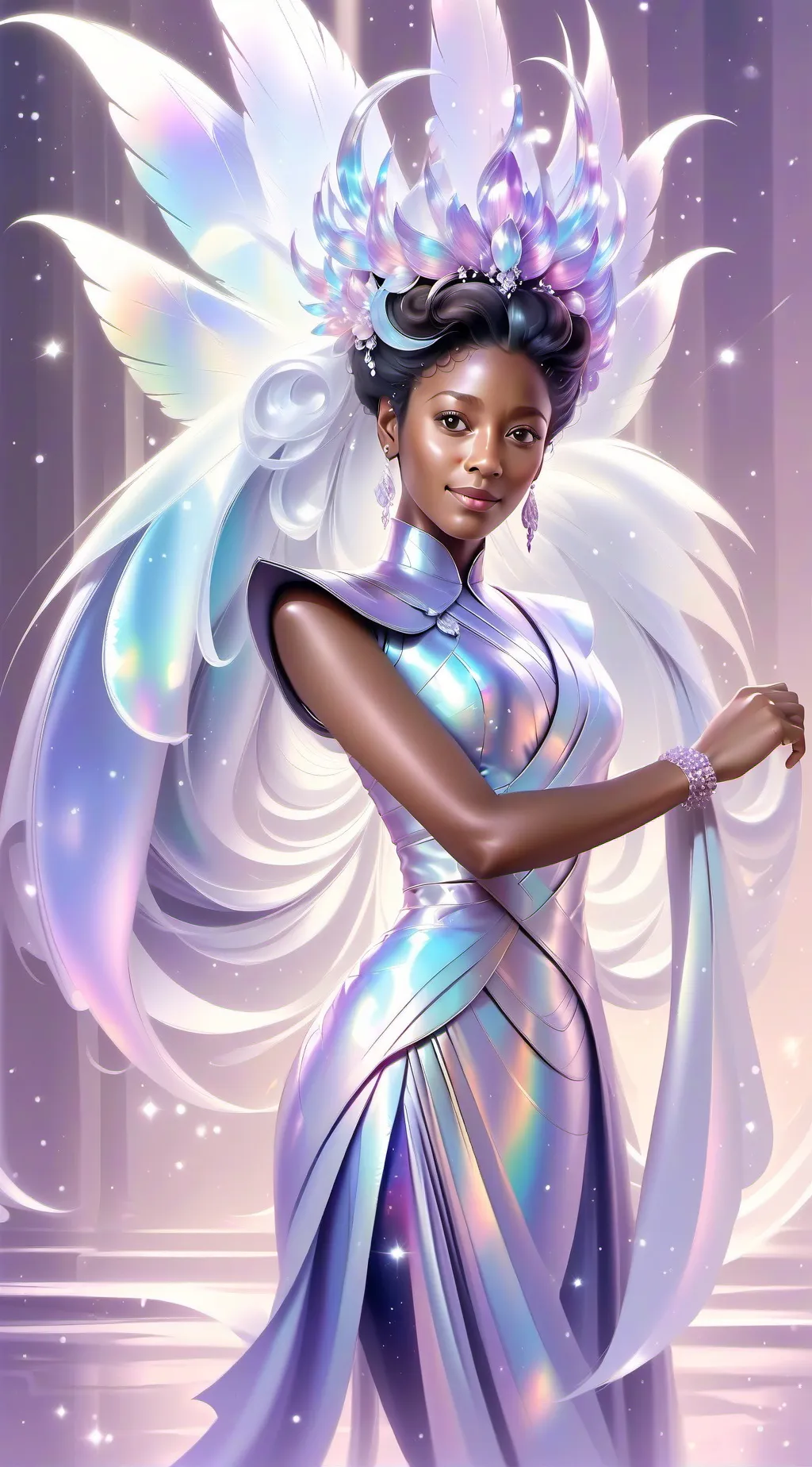 ai character: Diosa del sueño  background