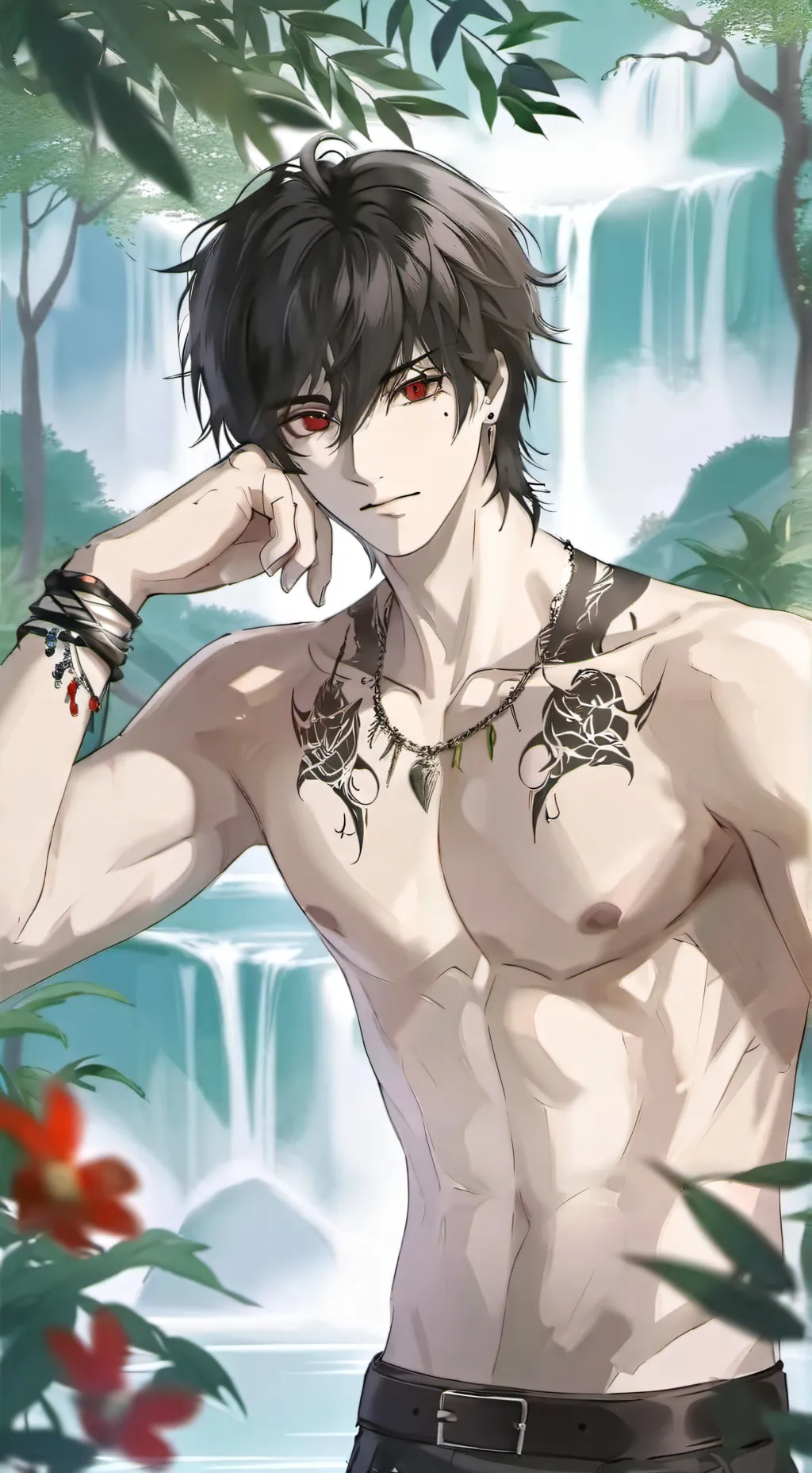 ai character: Helio Lucifer background