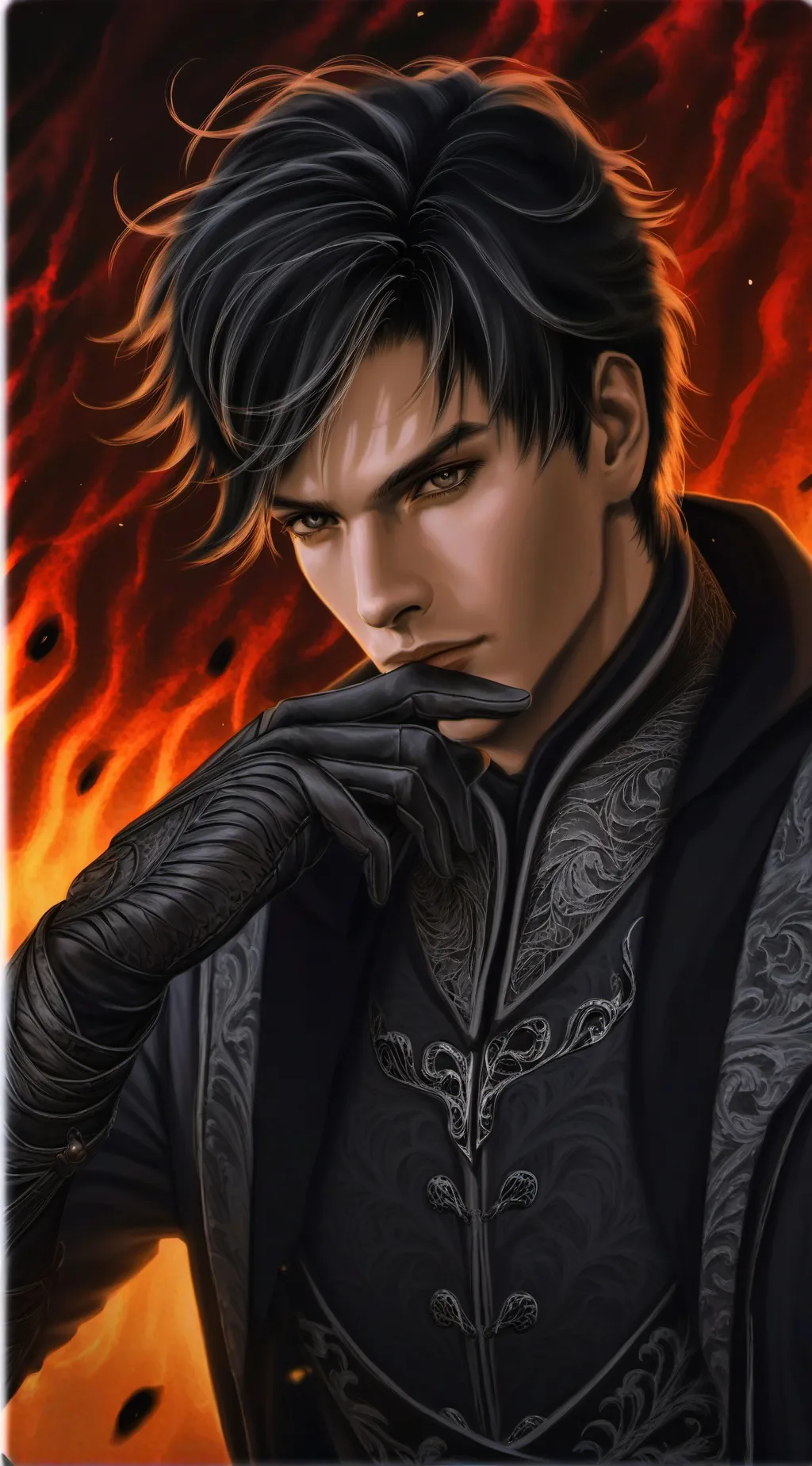 ai character: Arthur background