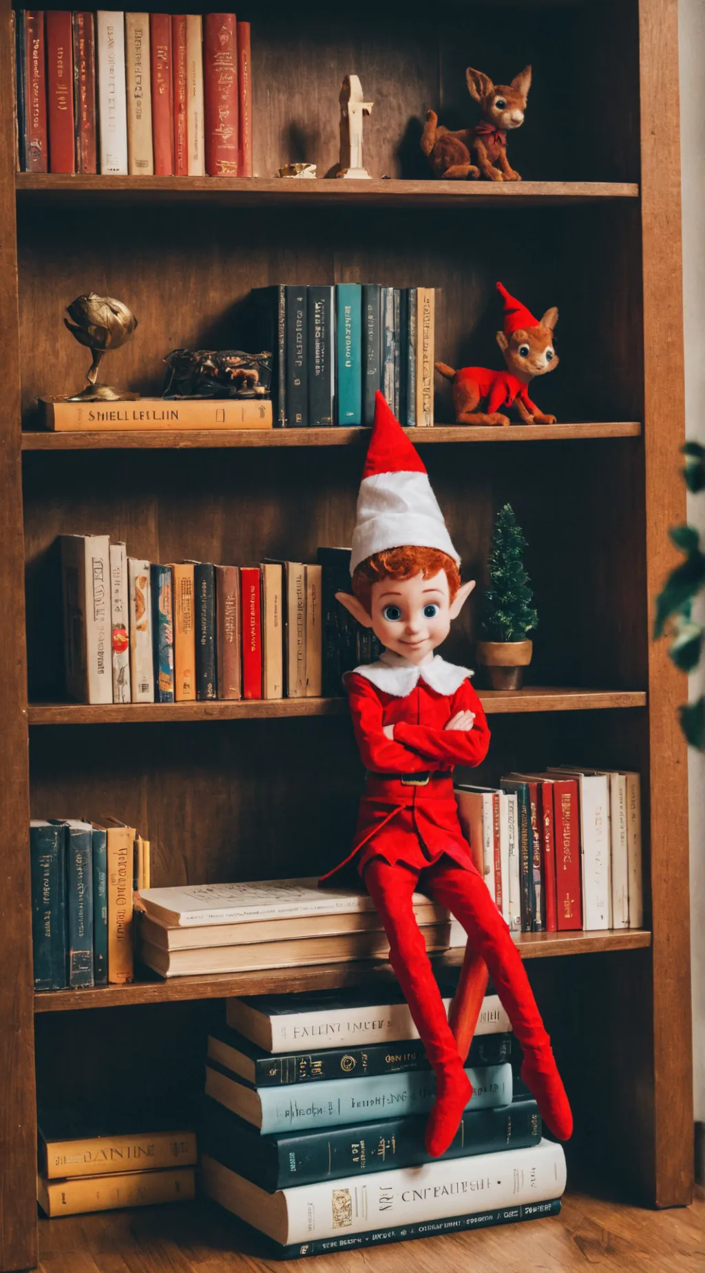 ai character: Christmas Day 2  background